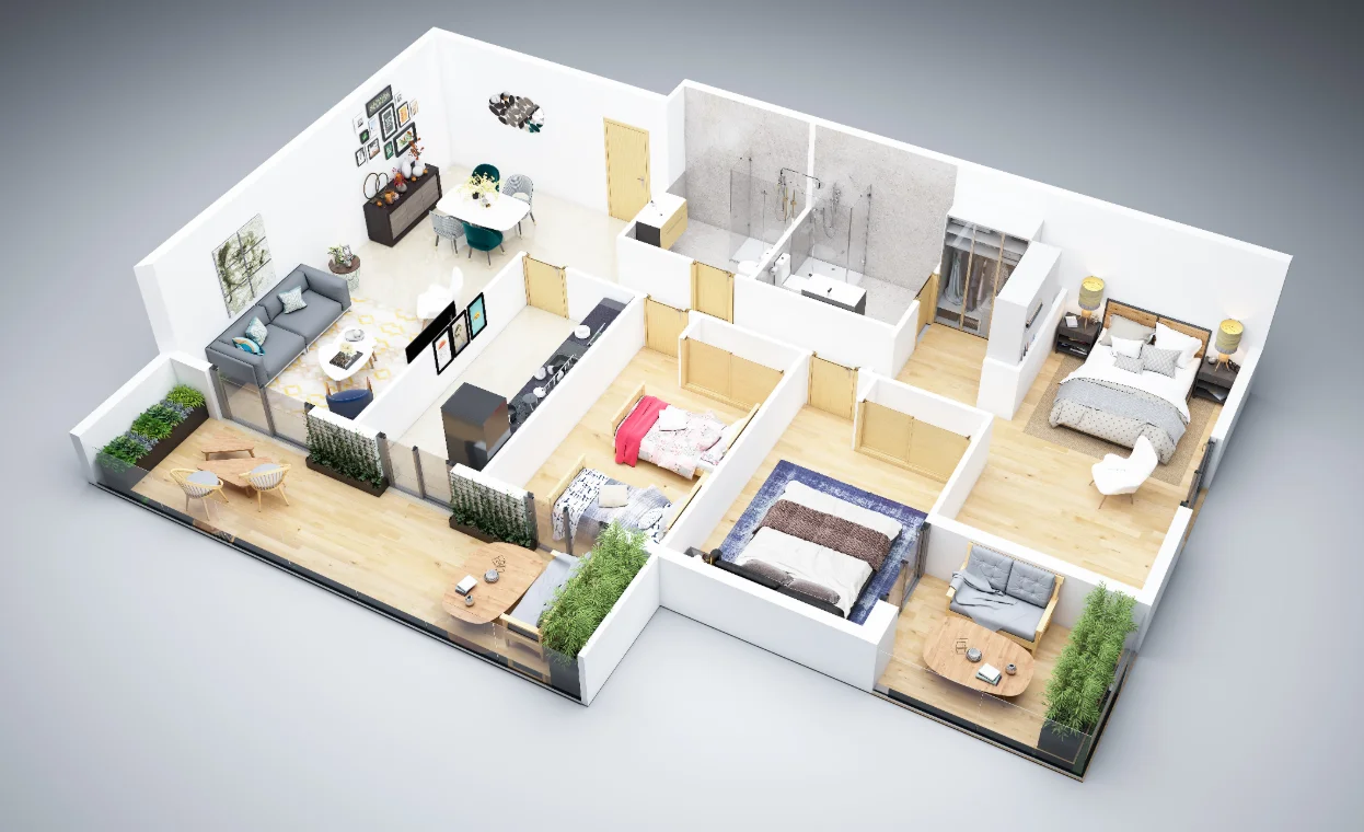 Appartement à Vendre Dar Bouazza